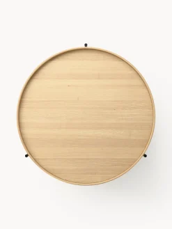 Mesa de centro redonda de madera Renee