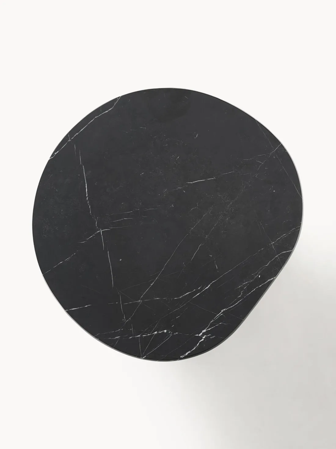 Mesa de centro redonda de mármol Taula