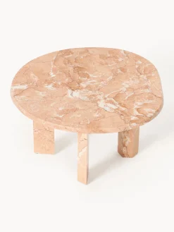 Mesa de centro redonda de mármol Taula