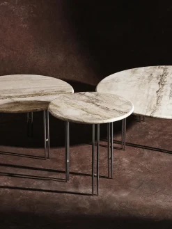 Mesa de centro redonda de mármol IOI, Ø 100 cm