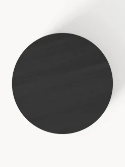 Mesa de centro redonda de madera con espacio de almacenamiento Nele