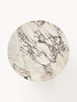 Mesa de centro redonda de mármol Marisa