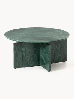 Mesa de centro redonda de mármol Marisa