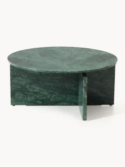 Mesa de centro redonda de mármol Marisa