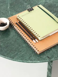 Mesa de centro redonda de mármol Marisa