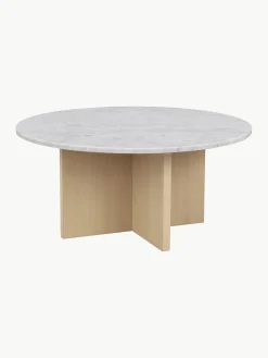 Mesa de centro redonda de mármol Brooksville