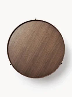 Mesa de centro redonda grande de madera Renee