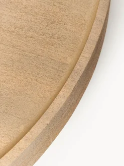 Mesa de centro redonda XL de madera de mango Benno