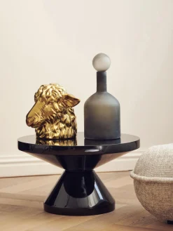 Mesa de centro redonda Zig Zag