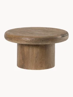 Mesa de centro rodonda de madera de mango Lopez, tamaños diferentes