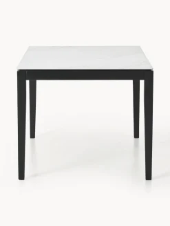 Mesa de comedor con tablero en look mármol Jackson, tamaños diferentes