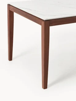 Mesa de comedor con tablero en look mármol Jackson, tamaños diferentes