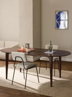 Mesa de comedor de madera de mango Archie, tamaños diferentes