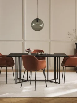 Mesa de comedor de madera de mango Luca, tamaños diferentes