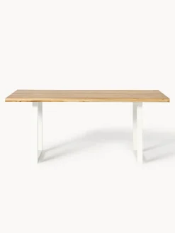 Mesa de comedor de madera de roble Oliver, tamaños diferentes