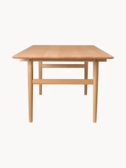Mesa de comedor de madera de haya CH32, tamaños diferentes