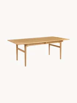 Mesa de comedor de madera de roble CH327, tamaños diferentes