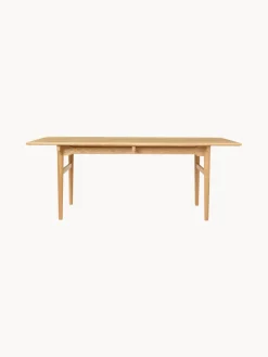 Mesa de comedor de madera de roble CH327, tamaños diferentes