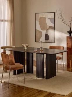 Mesa de comedor de madera de roble Jolka, tamaños diferentes