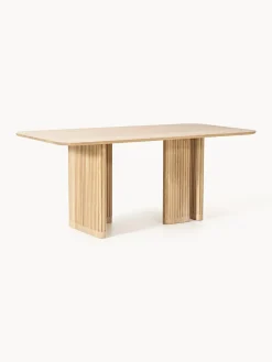 Mesa de comedor de madera de roble Jolka, tamaños diferentes