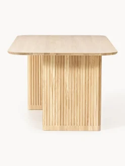 Mesa de comedor de madera de roble Jolka, tamaños diferentes