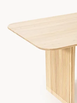 Mesa de comedor de madera de roble Jolka, tamaños diferentes