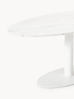 Mesa de comedor de mármol ovalada Miley