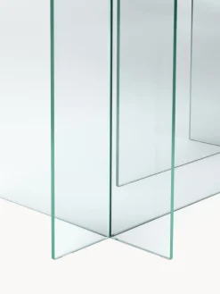 Mesa de comedor de vidrio Anouk, tamaños diferentes