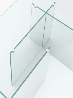 Mesa de comedor de vidrio Anouk, tamaños diferentes