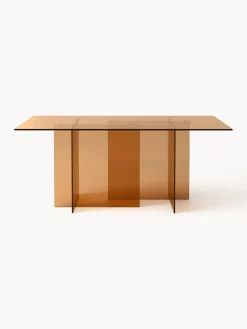 Mesa de comedor de vidrio Anouk, tamaños diferentes