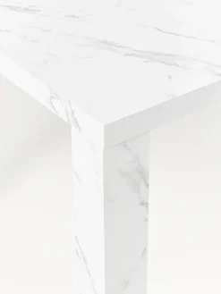 Mesa de comedor en look mármol Carl