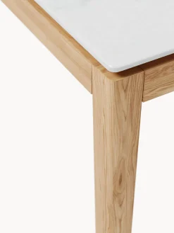 Mesa de comedor en look mármol Jackson, tamaños diferentes