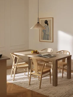 Mesa de comedor en look mármol Carl