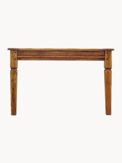 Mesa de comedor extensible de madera de acacia Chateaux, 120 - 200 X 90 cm