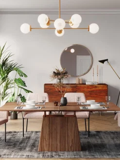 Mesa de comedor extensible Benvenuto, 200-250 x 110 cm