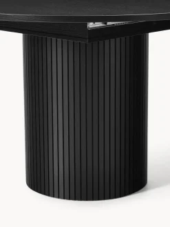 Mesa de comedor extensible acanalada Filo, 120 - 160 x 75 cm