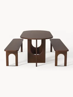 Mesa de comedor ovalada Apollo, tamaños diferentes