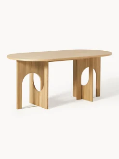 Mesa de comedor ovalada Apollo, tamaños diferentes