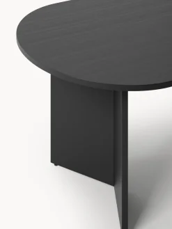 Mesa de comedor ovalada de madera Toni, 200 x 90 cm