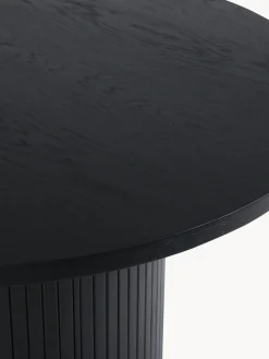 Mesa de comedor ovalada de madera Bianca, 200 x 90 cm