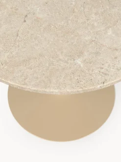 Mesa de comedor ovalada de mármol Miley, tamaños diferentes