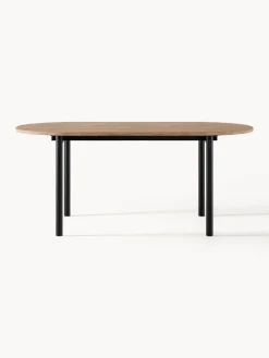 Mesa de comedor ovalada Mavi, tamaños diferentes