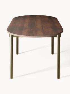 Mesa de comedor ovalada Mavi, tamaños diferentes