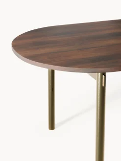 Mesa de comedor ovalada Mavi, tamaños diferentes