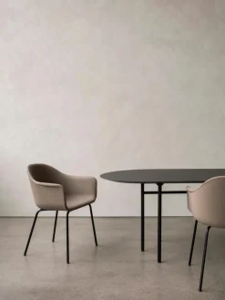 Mesa de comedor ovalada Snaregade, 210 x 95 cm