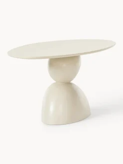 Mesa de comedor ovalada Sahra, tamaños diferentes