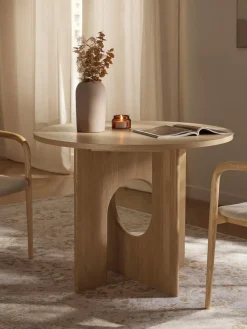 Mesa de comedor redonda Apollo, tamaños diferentes