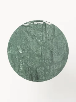 Mesa de comedor redonda con tablero de mármol Noam