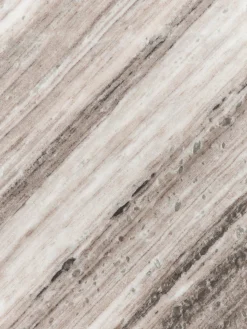 Mesa de comedor redonda con tablero de mármol Noam