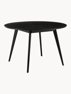 Mesa de comedor redonda de madera de caucho Yumi, Ø 115 cm